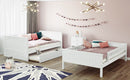 Bunk Bed With Twin Size Trundle, Guardrails by HouseOfZazla