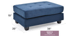 Chic Contemporary Ottoman by HouseOfZazla