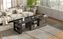 Farmhouse Lift Top Coffee Table With Barn Doors