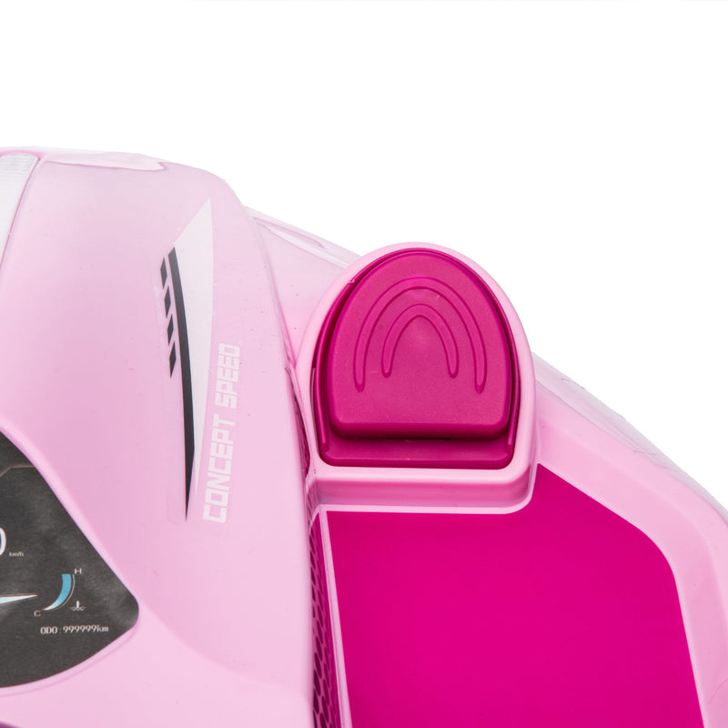 24V Kids Ride On Electric scooter w/ helmet knee pads,24v ride on toy for kids,Spray function,2WD 400w wheel-hub motor,5.59-6.84MPH,Gravity Steering,Use for 1-2 hours,Exercise your child age 6+.