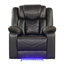 Challenger - LED Power Recliner Chair by HouseOfZazla
