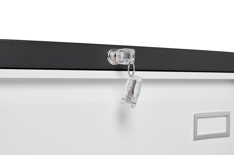 2 Drawer Metal Lateral File Cabinet with Lock,Office Vertical Files Cabinet for Home Office/Legal/Letter/A4,Locking Metal File Cabinet,Assembly Required