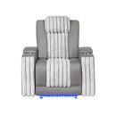 Duran - Power Reclining Set With Power Headrest by HouseOfZazla