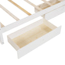 Bunk Bed With Ladders And 2 Storage Drawers by HouseOfZazla