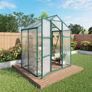 Polycarbonate Walk-In house, Raised Base For Outdoor In All Season by HouseOfZazla