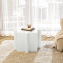3-Piece Artistic Puzzle Table Set, Modular MGO Side Tables by HouseOfZazla