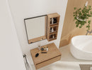 10'' Wall Mounted Bathroom Mirror Cabinet with Open Storage by HouseOfZazla
