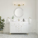 James Martin Chicago 48" Single Bathroom Vanity, Glossy White