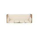 Outdoor Extendable Acacia Wood 3 Seater Sofa