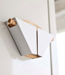Magnetic Coffee Filter Case - Size 04 - Steel + Wood by Yamazaki Home