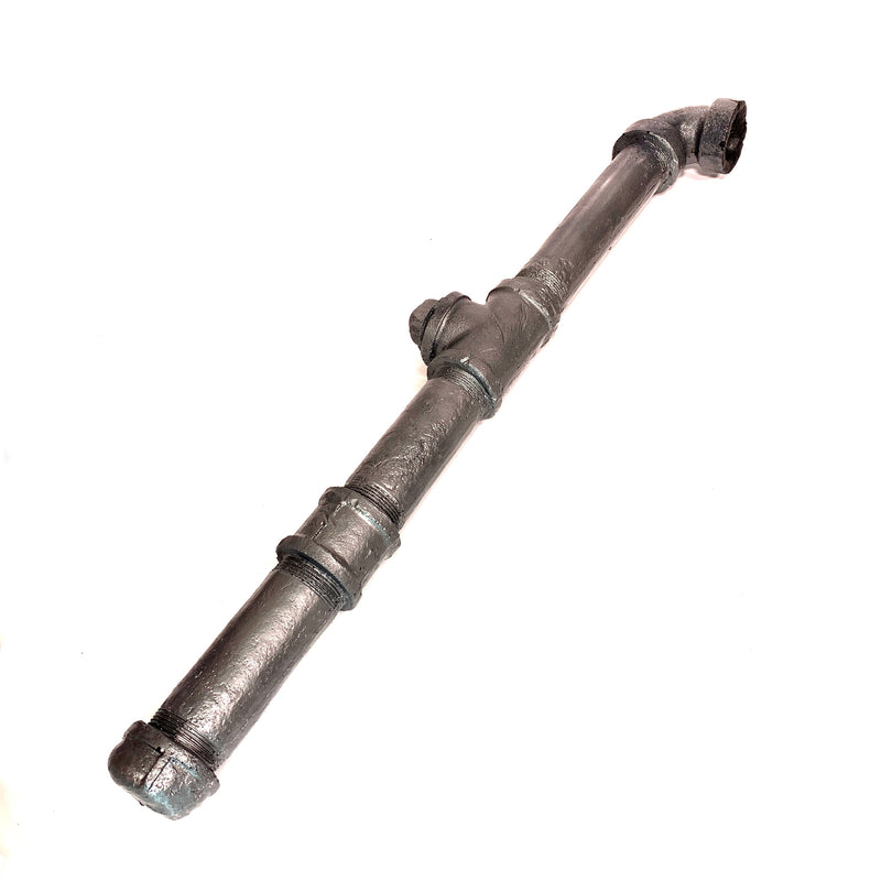 Foam Rubber Metal Pipe with Fittings Action Stunt Prop