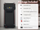 Portable Treadmill with 8% Incline and 265 lb Capacity