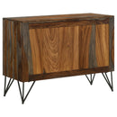 Komomo - 1 Adjustable Shelf Accent Cabinet - Gray by HouseOfZazla