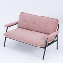Modern Metal Frame Sofa With Sponge Filling For Compact Spaces And Versatile Use by HouseOfZazla