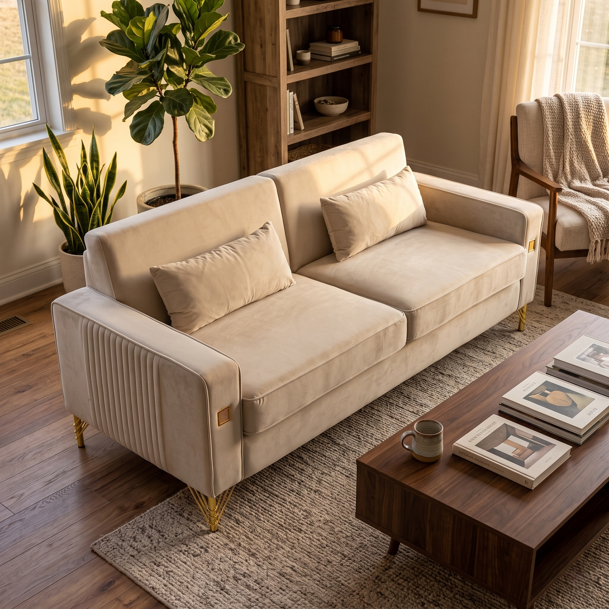 Modern FX-P18-BE Sofa, photo 4 of 10