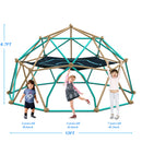 13ft Geometric Dome Climber Play Center