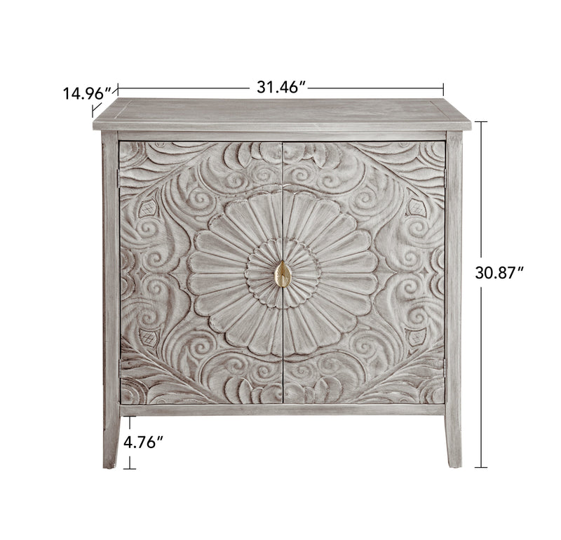 2 Door Cabinet, American Furniture, Suitable for Bedroom, Living Room, Study