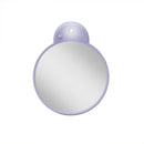 Lighted Compact Mirror with Magnification & Retractable Suction Cups