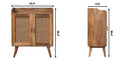 Larissa - T Bar Raised Cabinet - Brown by HouseOfZazla