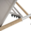 Hargrove Outdoor Aluminum Chaise Lounge with Mesh Seat by HouseOfZazla