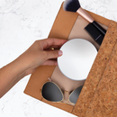 Compact Mirror with Magnification & Suction Cups