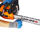 High Performance 22" 58Cc Gasoline Chainsaw For Trees And Wood Cutting Epa Compliant - Orange by HouseOfZazla