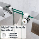 56-60"W x 60"H Semi-Frameless Double Sliding Shower Door by HouseOfZazla