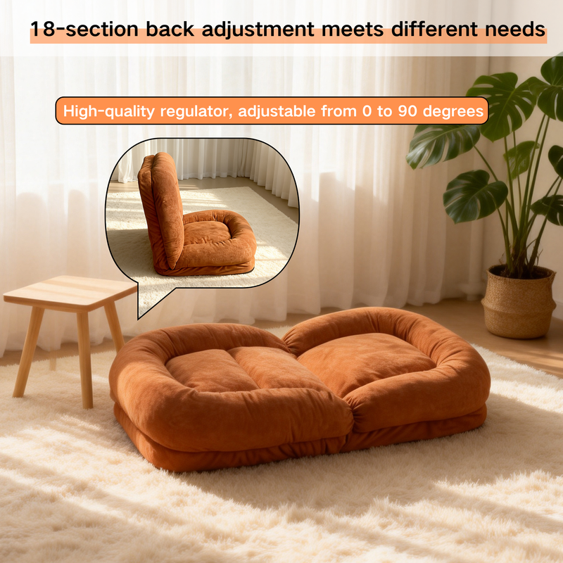 Egg Tart Lazy Sofa - Multi-Segment Folding, photo 8 of 10