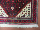 4' X 7' Vintage Handmade Indian Jaipur Rug Bird Carpet