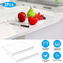 Acrylic Kitchen Cutting Board with Counter Lip by LJGDeals