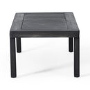 Acacia Wood Loveseat And Coffee Table Set With Cushions by HouseOfZazla