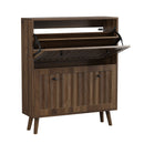 Shoe Cabinet, Storage Unit For Hallways - Walnut by HouseOfZazla