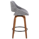 Fabrico - Mid Century Inviting Design Modern Counter Stool by HouseOfZazla
