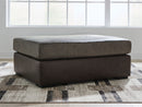 Castille Way - Oversized Accent Ottoman - Fossil by Unique Piece Furniture