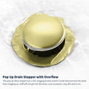 2-Handle Heavy Duty Bathroom Faucet with Drain and Supply Kits, Modern Style Lavatory Deck Mounted Faucet Brushed Nickel 4001-NA