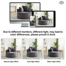43-inch Round Corduroy Single Sofa by HouseOfZazla