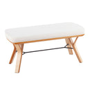 Folia - Mid Century / Modern Bench by HouseOfZazla