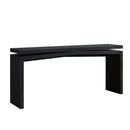 65-Inch Rustic Solid Wood Veneer Console Table by HouseOfZazla