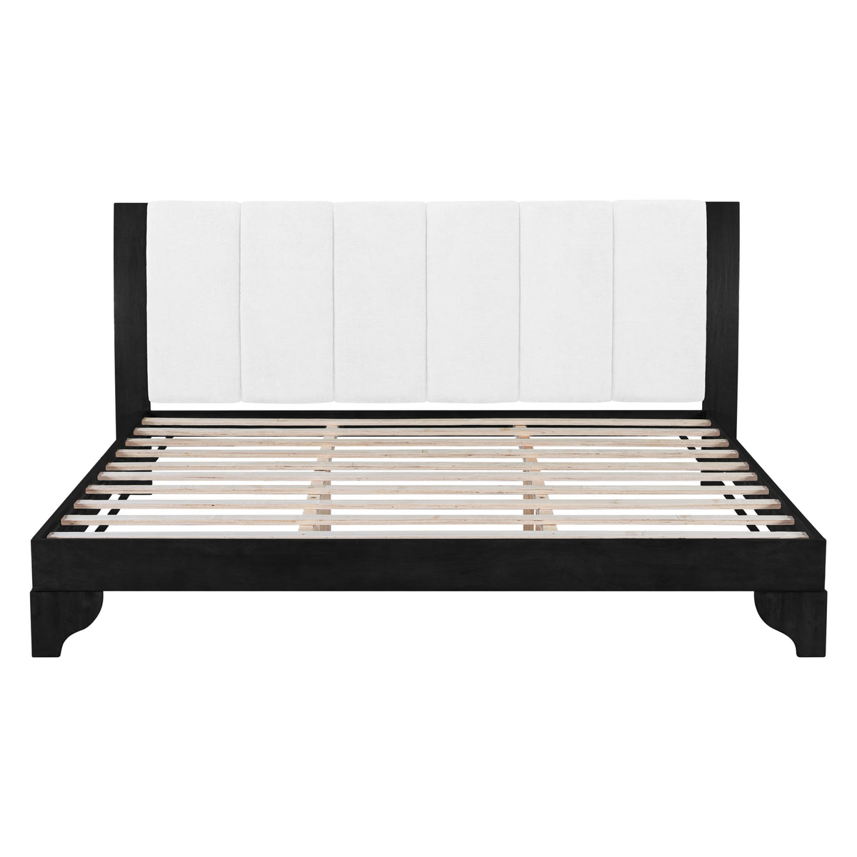 King Size Bed Frame Black and White, photo 5 of 10
