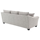 Mingle ] Upholstered Sofa - Light Gray