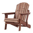 Oversize Outdoor Folding Adirondack Chair, Patio Chair For Garden by HouseOfZazla