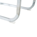 Modern Dining Chairs With Padded Seat And Metal Legs by HouseOfZazla