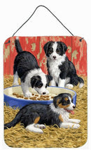 Border Collie Pups Wall or Door Hanging Prints ASA2079DS1216