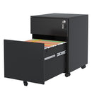 2 Drawer Mobile File Cabinet With Lock Steel File Cabinet For Legal / Letter / A4 / F4 Size / Home / Office Design by HouseOfZazla
