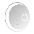 24 Inch Switch-Held Memory LED Mirror, Wall-Mounted Vanity Mirrors, Bathroom Anti-Fog Mirror, Dimmable Bathroom Mirror