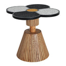 Unique Four-Leaf Clover Side Table for Living Room, Bedroom & Small Spaces by HouseOfZazla