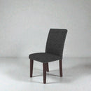 Upholstered Dining Chair With High Back Design (Set of 2) by HouseOfZazla