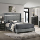 Malcolm - 2 Drawer Nightstand - Black by HouseOfZazla