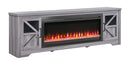 75" Fireplace TV Stand for TVs up to 80"