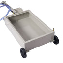 High Impact Polypropylene 20 Gallon Low Profile Oil Drain With Pump Steel - Gray